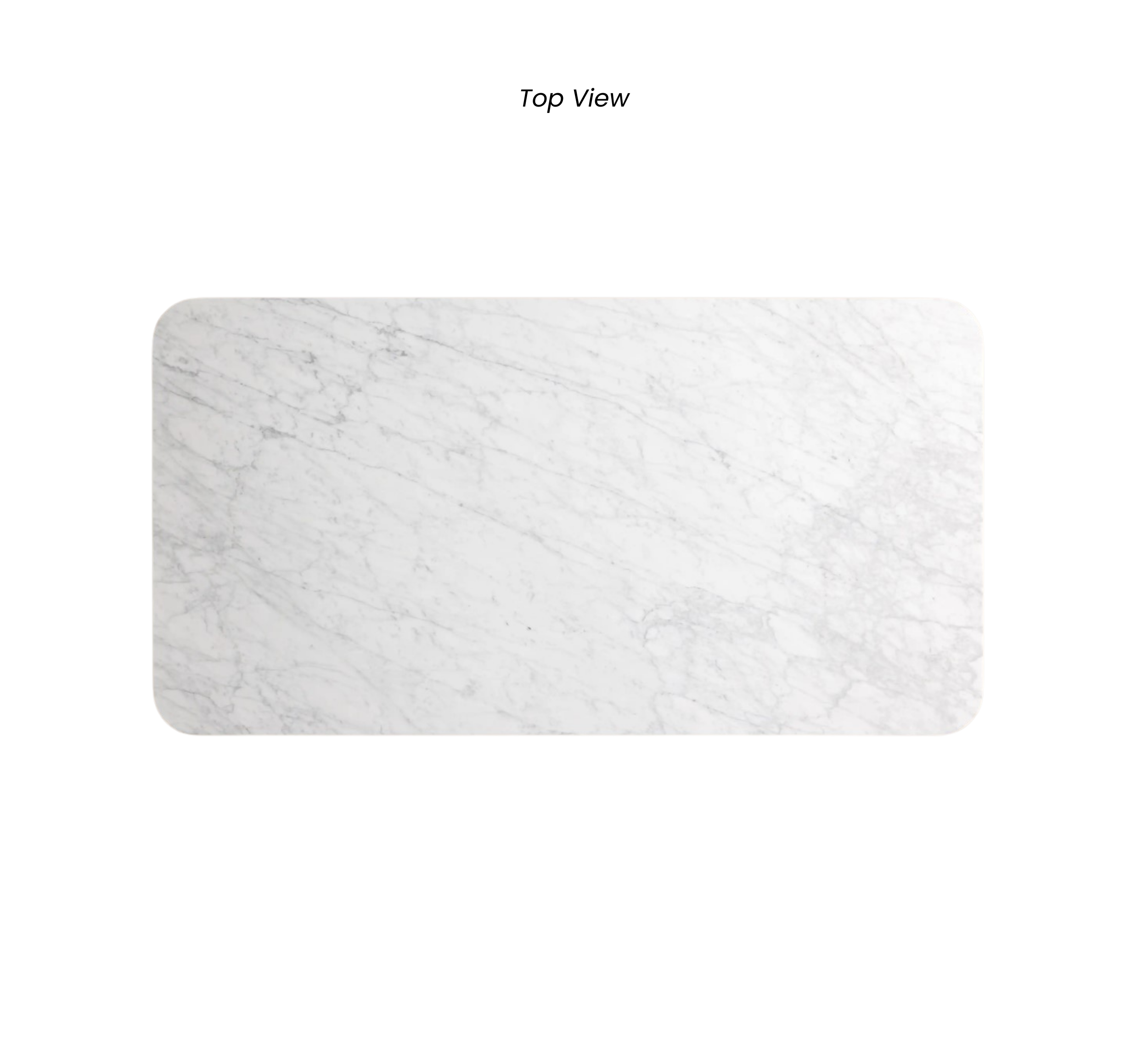 Gharaana Dining Set Opal Marble-Top Wooden Dining Table Set