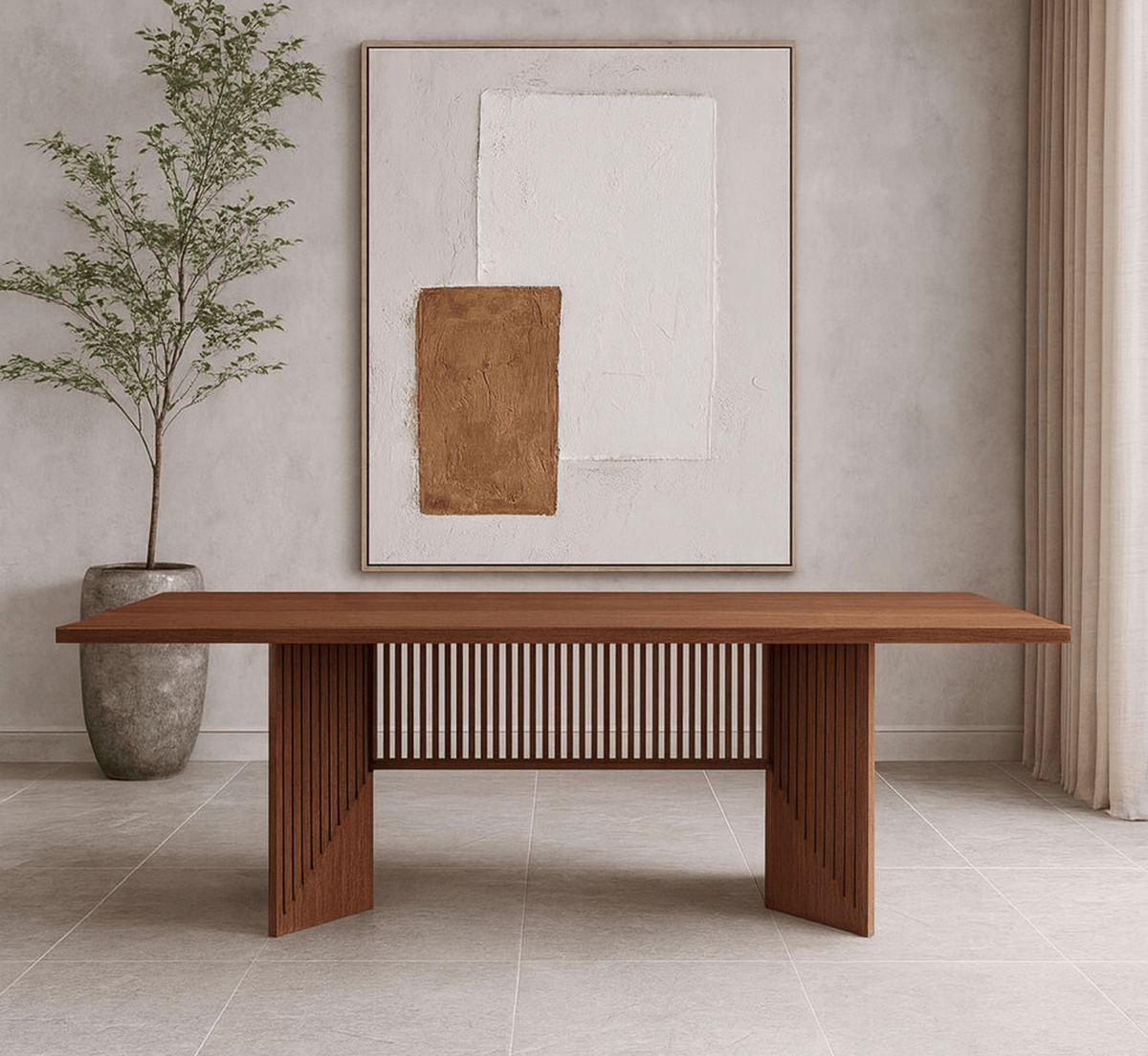 Gharaana Dining Set Rida Wooden Dining Table Set