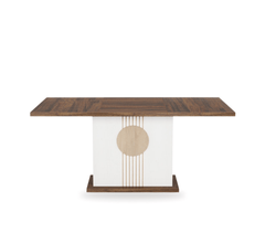 Gharaana Dining Set Sunburst Wooden Dining Table Set