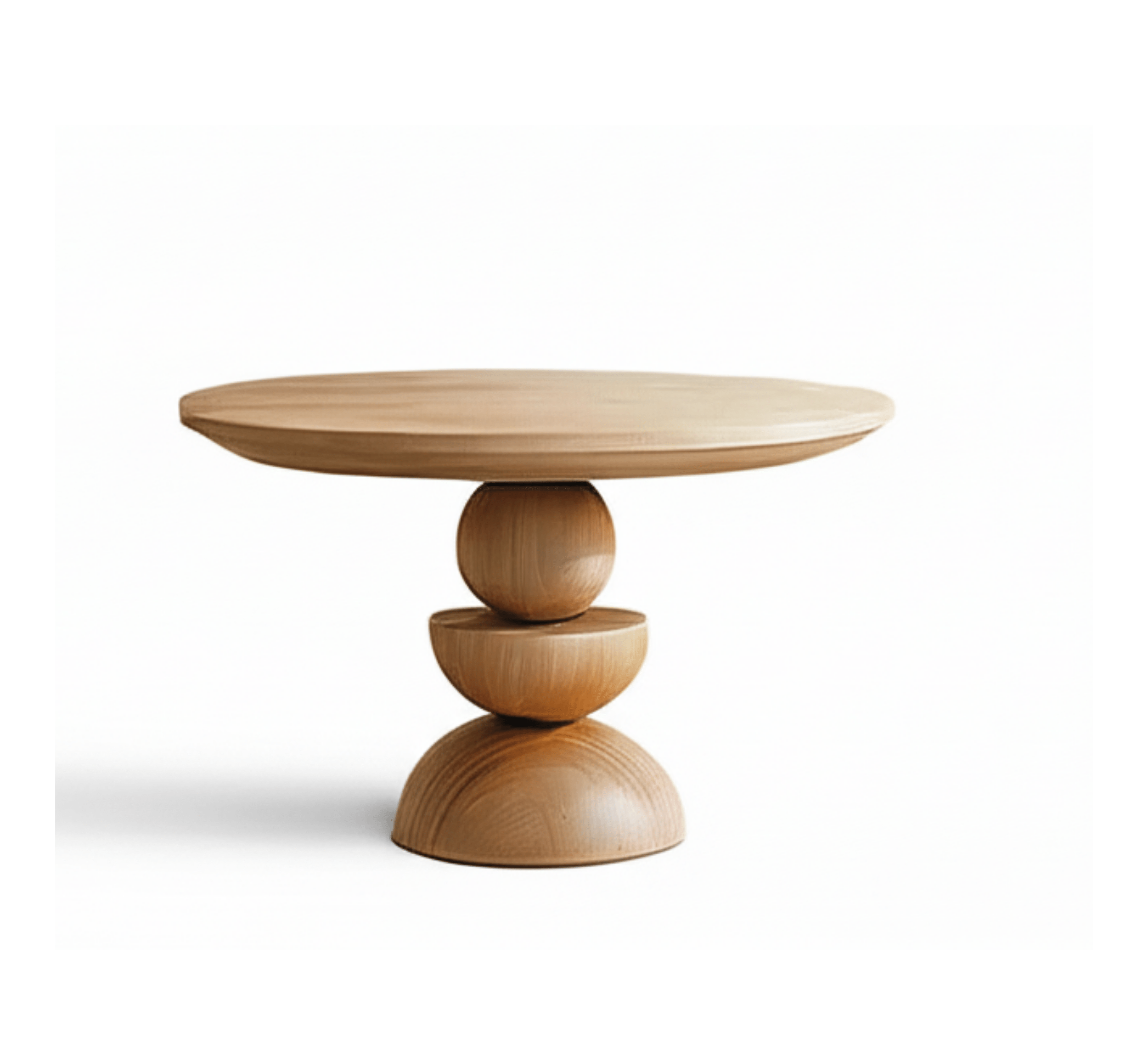 Gharaana Dining Set Tattva Round Wooden Dining Table Set