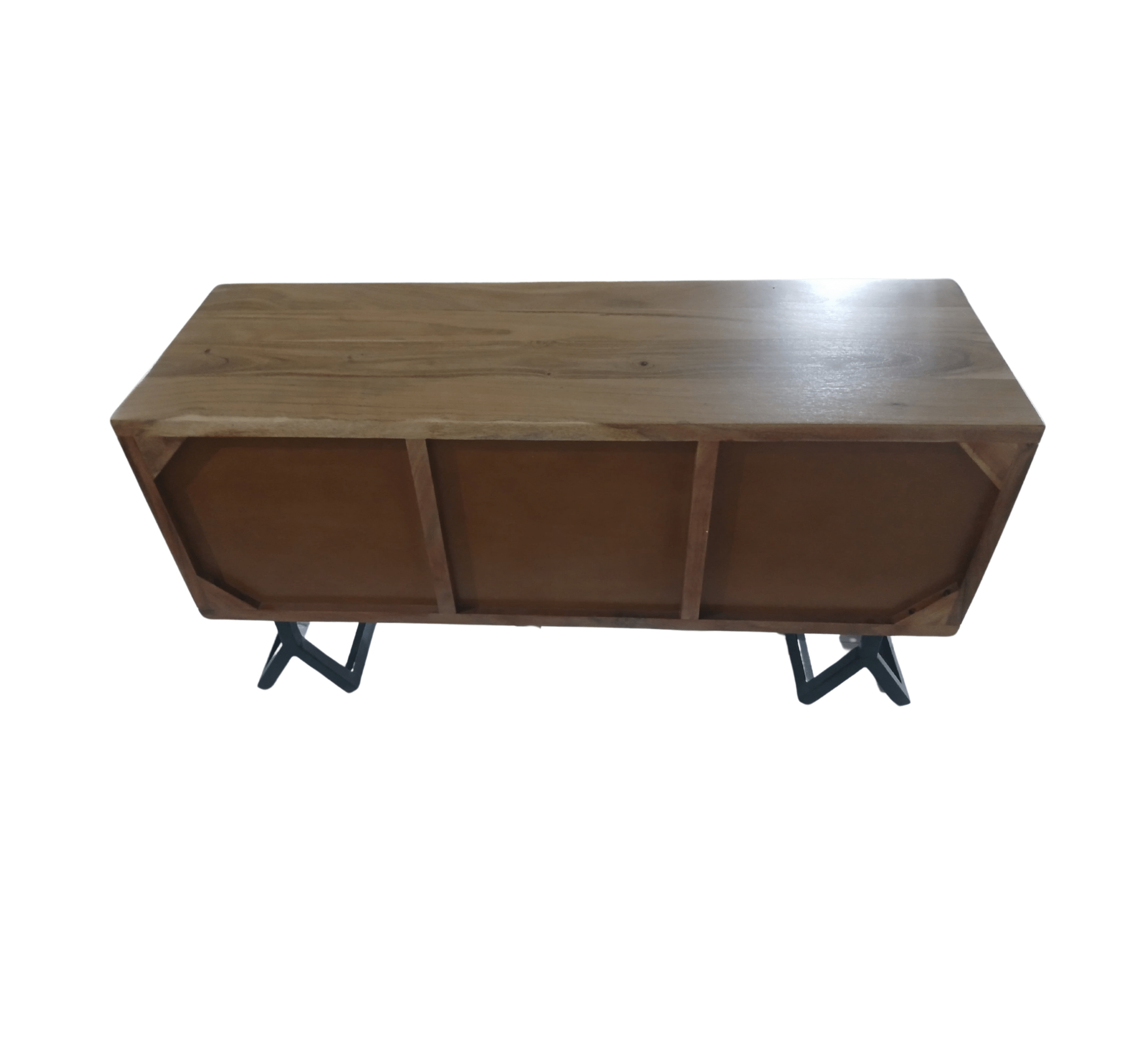 Gharaana Entertainment Centers & TV Stands Blesky Wooden 3.5FT TV Console