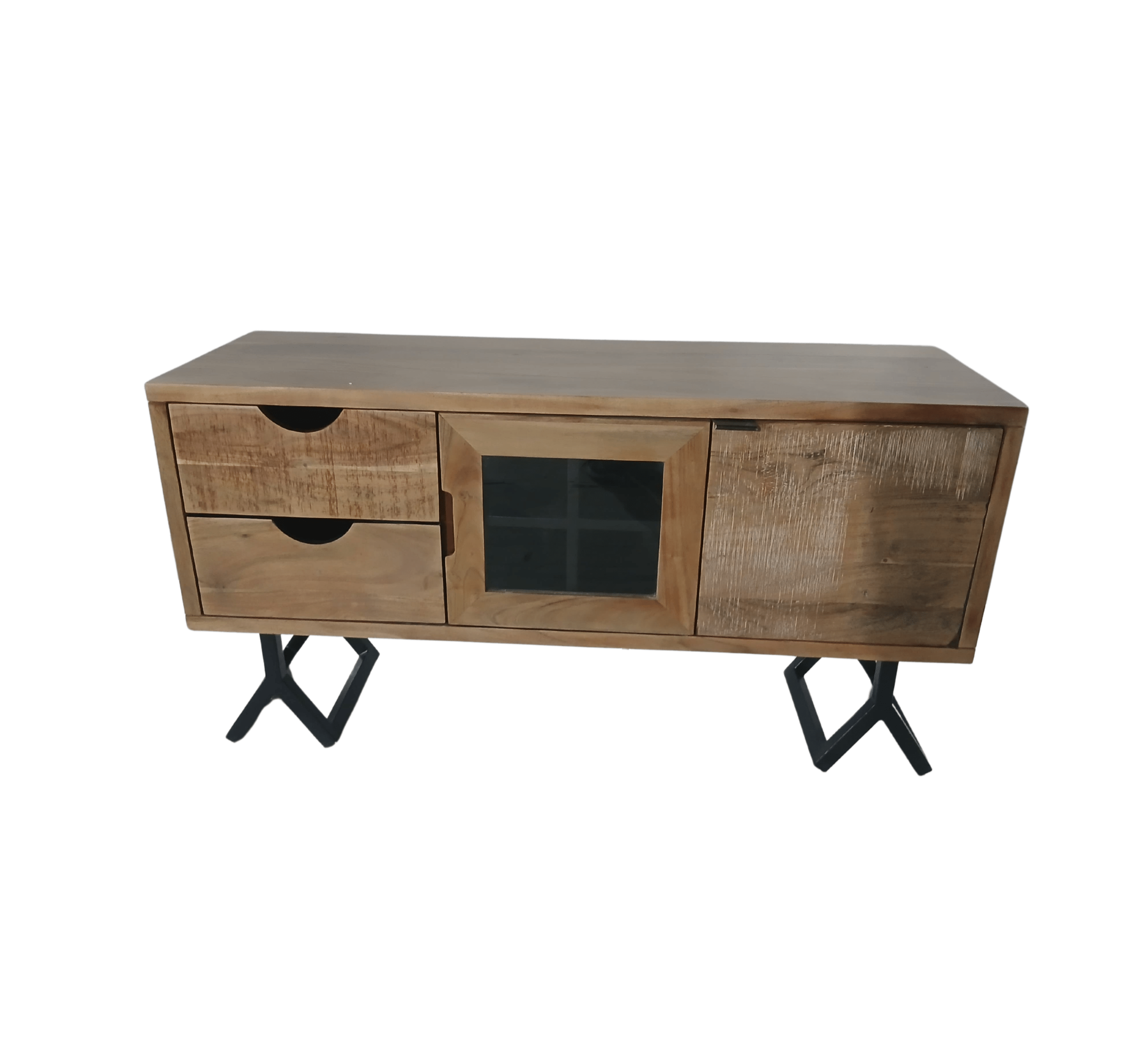 Gharaana Entertainment Centers & TV Stands Blesky Wooden 3.5FT TV Console