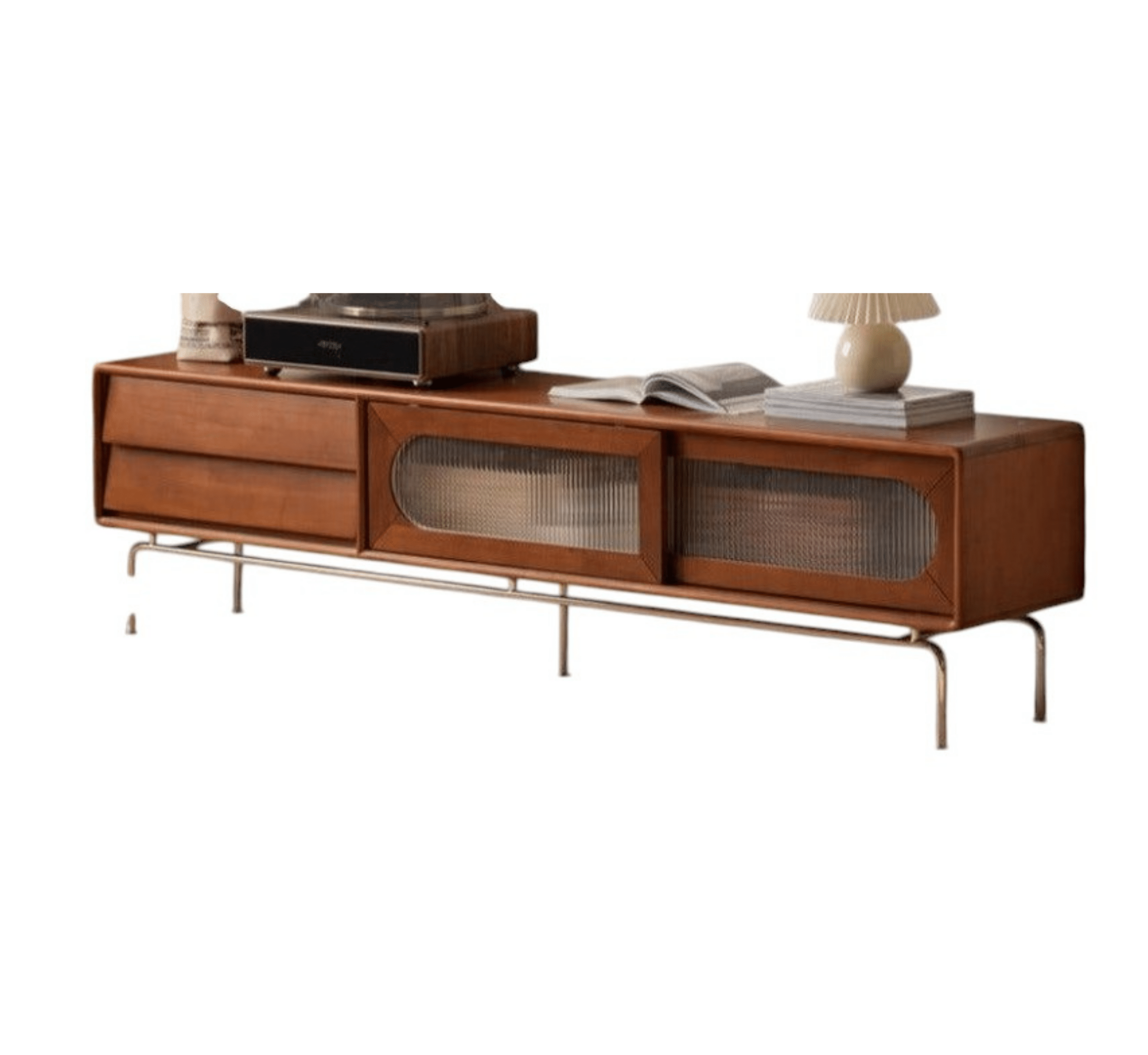 Gharaana Entertainment Centers & TV Stands Lara Wooden 6FT TV Console