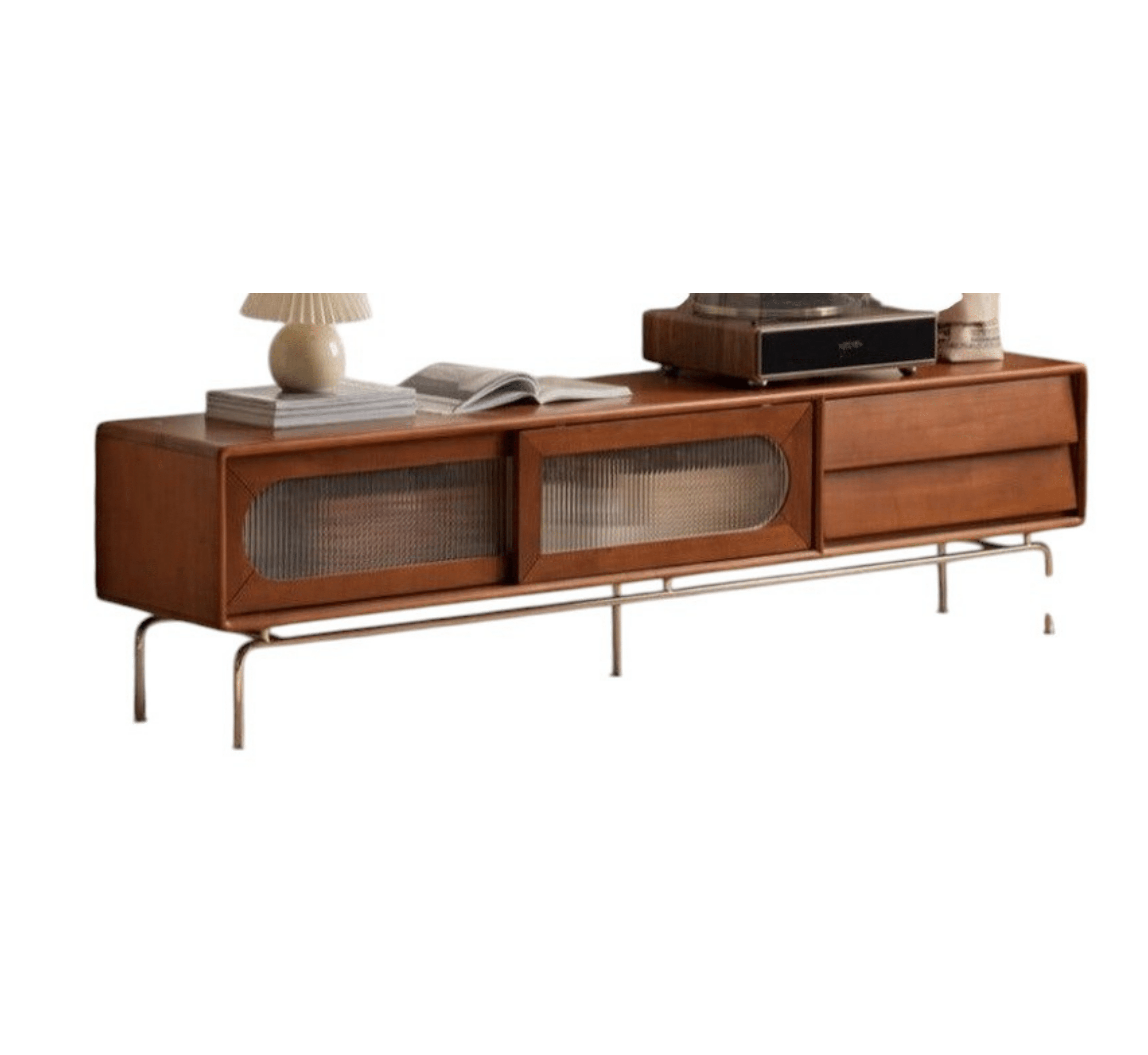 Gharaana Entertainment Centers & TV Stands Lara Wooden 6FT TV Console