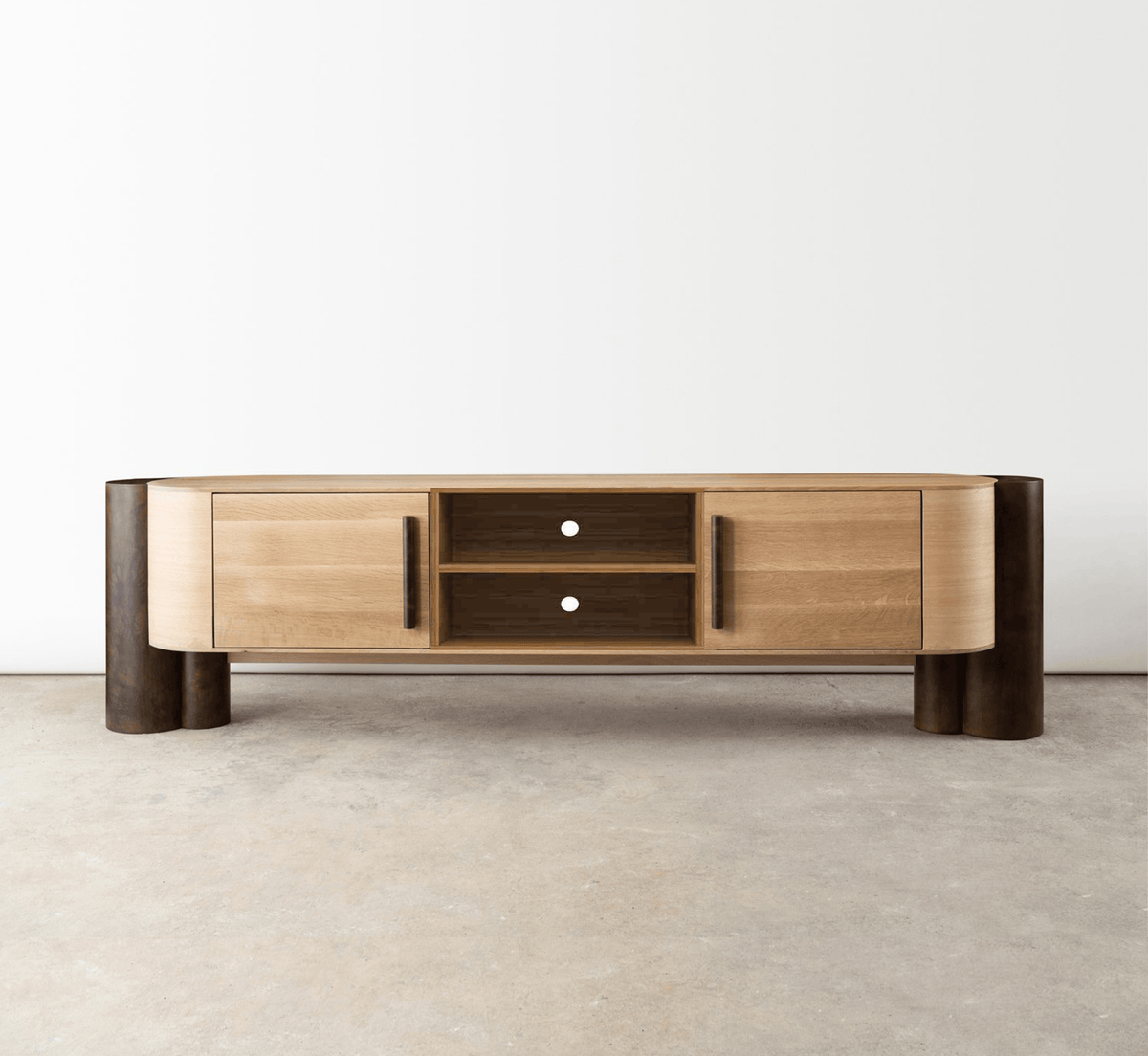 Gharaana Entertainment Centers & TV Stands Symphony Wooden 6FT TV Console