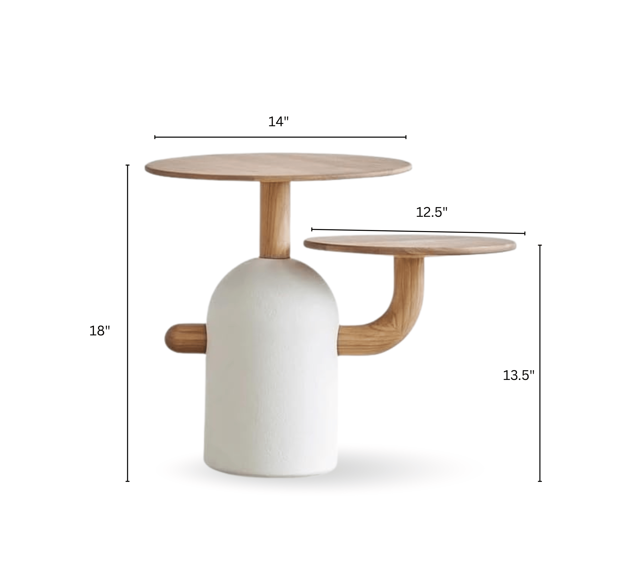 Gharaana.in Side Tables Aurum Wooden Side Table