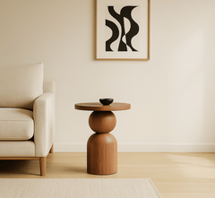 Gharaana.in Side Tables Dove Wooden Side Table