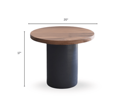 Gharaana.in Side Tables Rooted Wooden Side Table