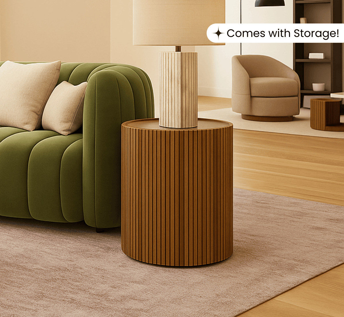 Gharaana.in Side Tables Sloan Wooden Side Table