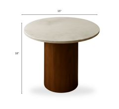 Gharaana.in Side Tables Spectra Wooden Side Table
