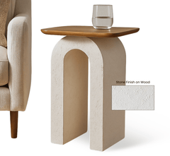 Gharaana.in Side Tables Vaayu Wooden Side Table