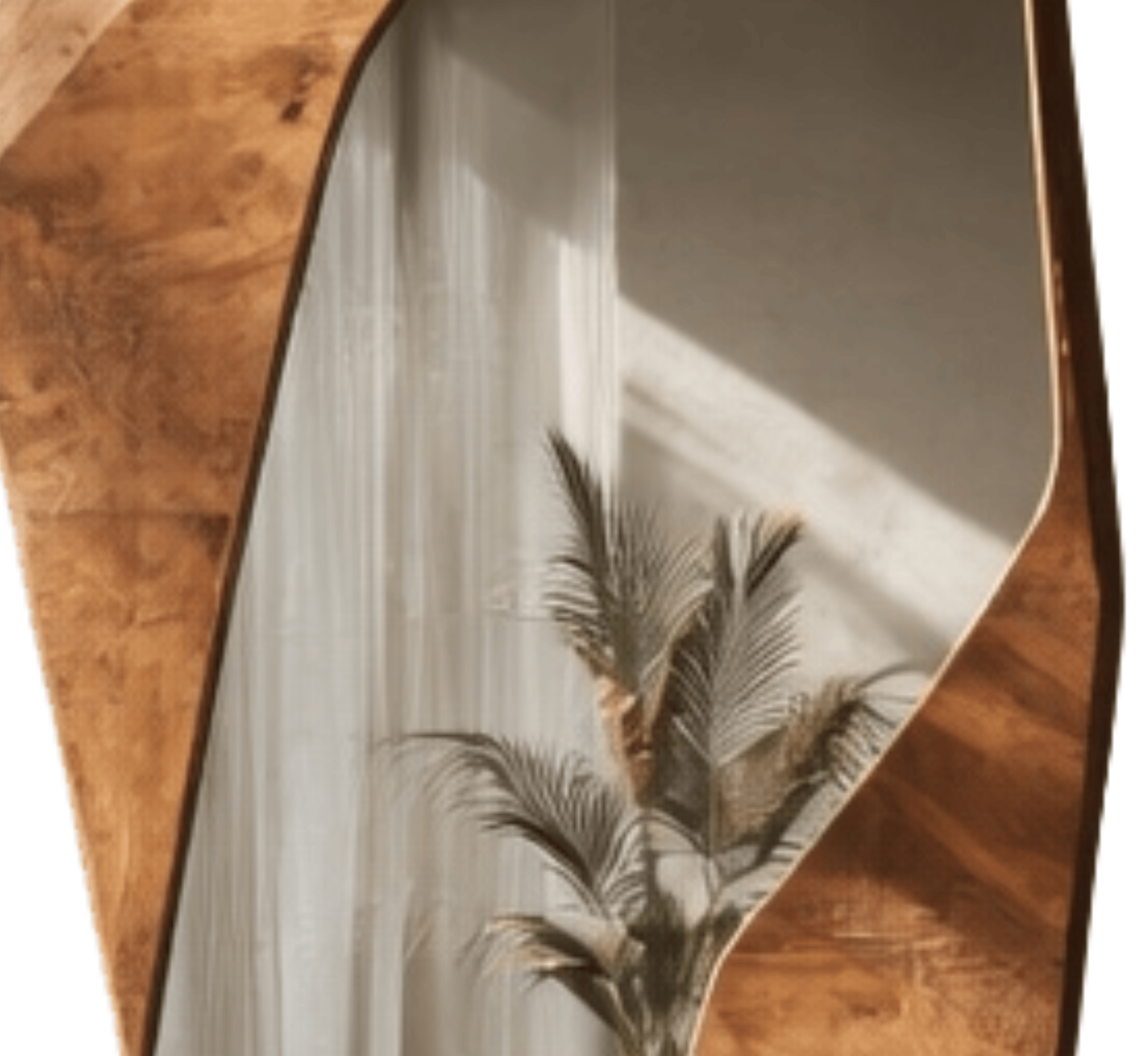 Gharaana Mirrors Andreas Abstract Wall Mirror