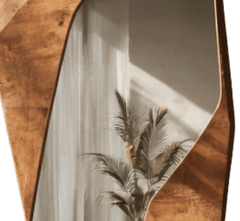 Gharaana Mirrors Andreas Abstract Wall Mirror