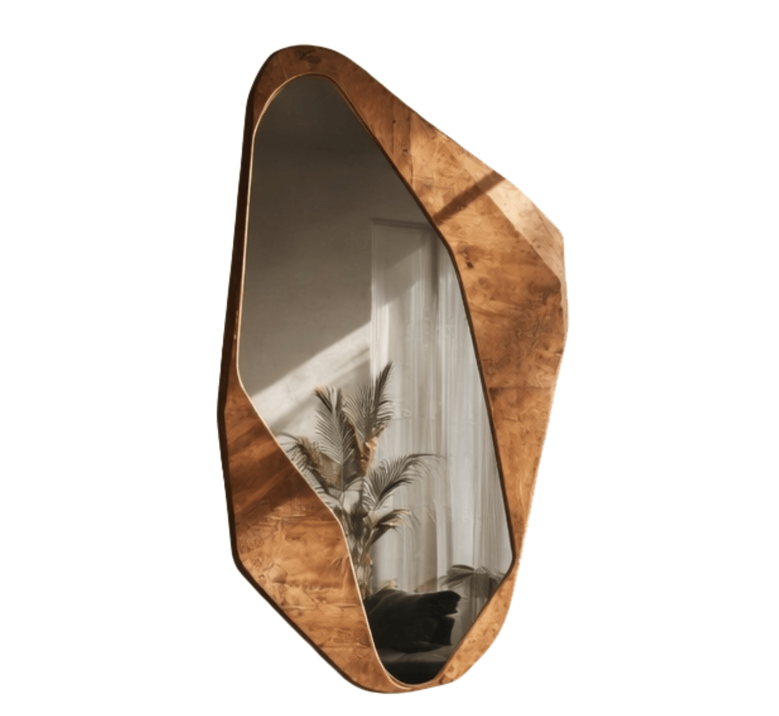 Gharaana Mirrors Andreas Abstract Wall Mirror