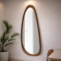 Arth Wooden 5.5FT Floor Mirror - Mirrors - Gharaana