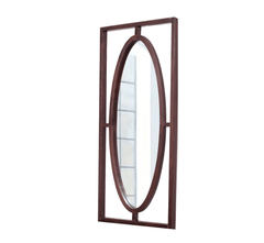 Gharaana Mirrors Ethan Wooden Wall Mirror