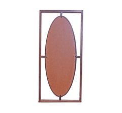Gharaana Mirrors Ethan Wooden Wall Mirror