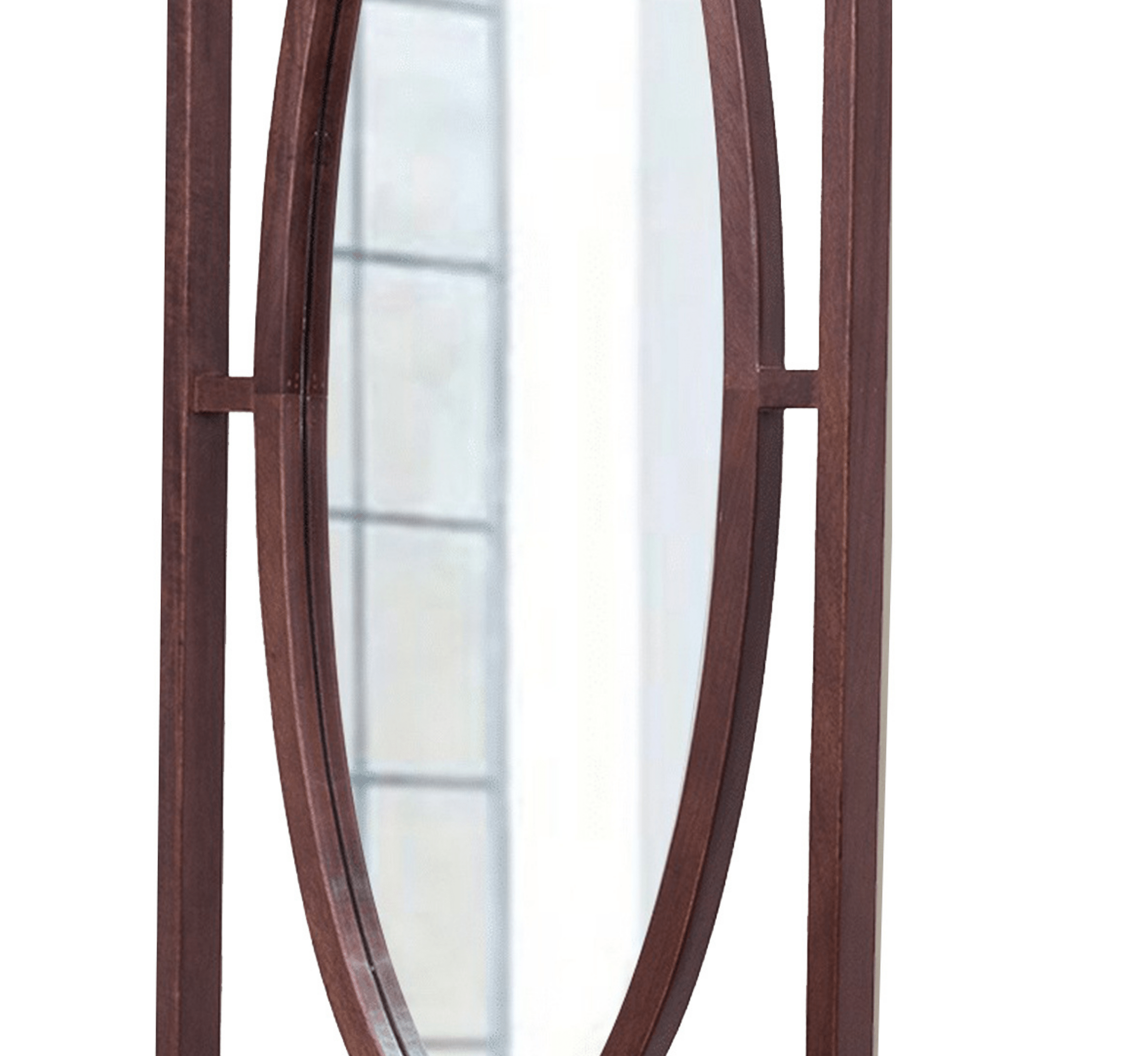 Gharaana Mirrors Ethan Wooden Wall Mirror