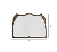 Gharaana Mirrors Imbibe Hand-casted Wall Mirror