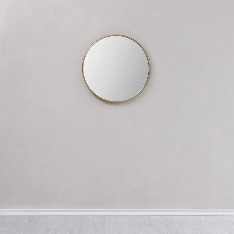Gharaana Mirrors Kirk 24" Metal Wall Mirror
