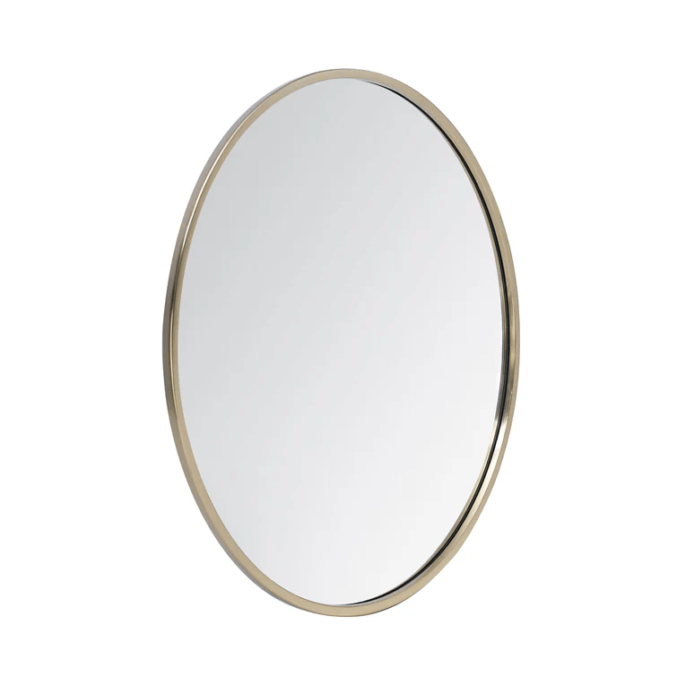 Gharaana Mirrors Kirk 24" Metal Wall Mirror