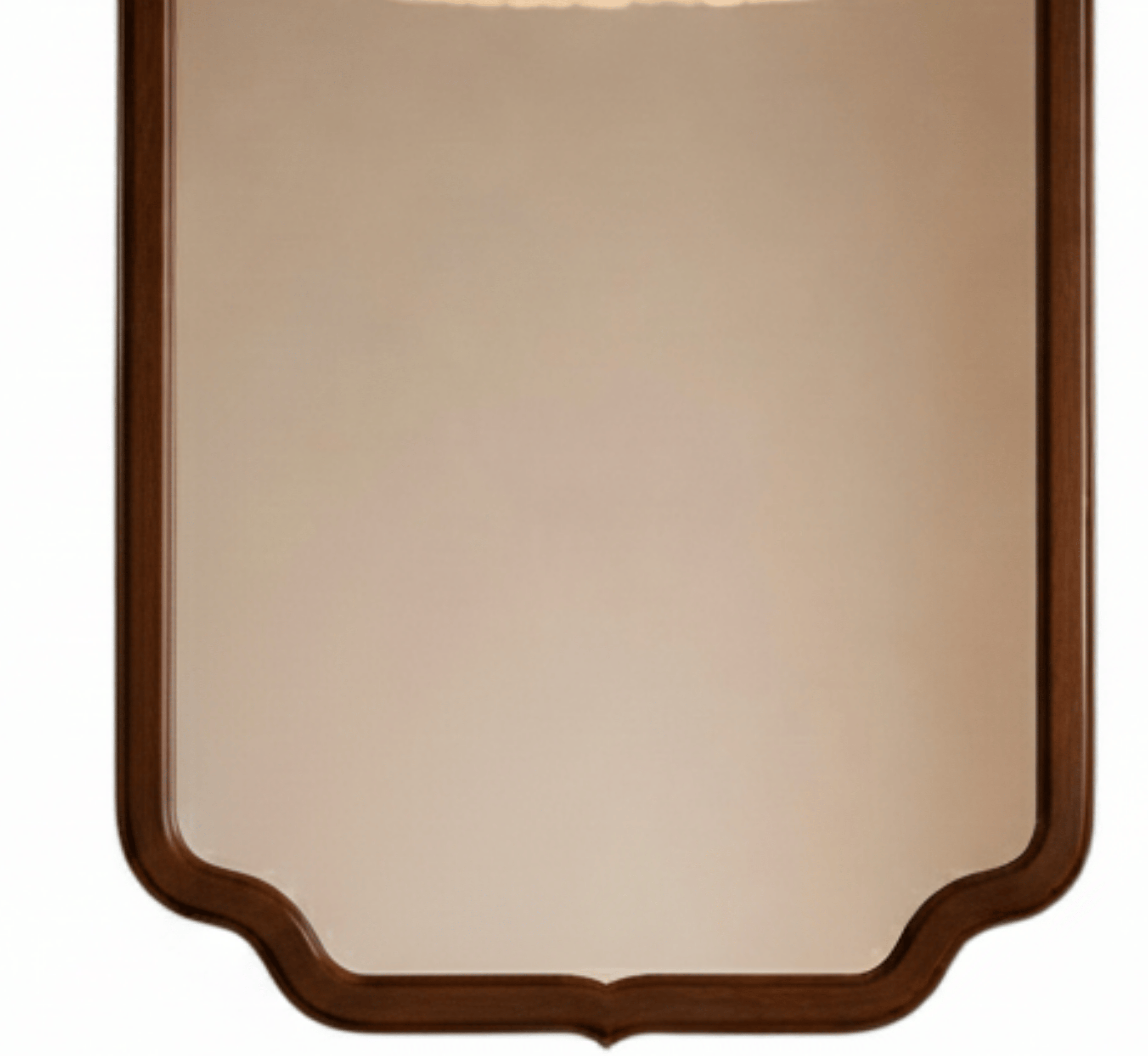 Gharaana Mirrors Pedro 40" Wooden Wall Mirror