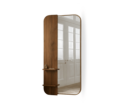 Gharaana Mirrors Solitano Wooden Full-Length Mirror