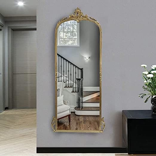 Victorian Arched Full - length Mirror - Mirrors - Gharaana