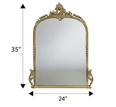 Victorian Arched Wall Mirror - Mirrors - Gharaana