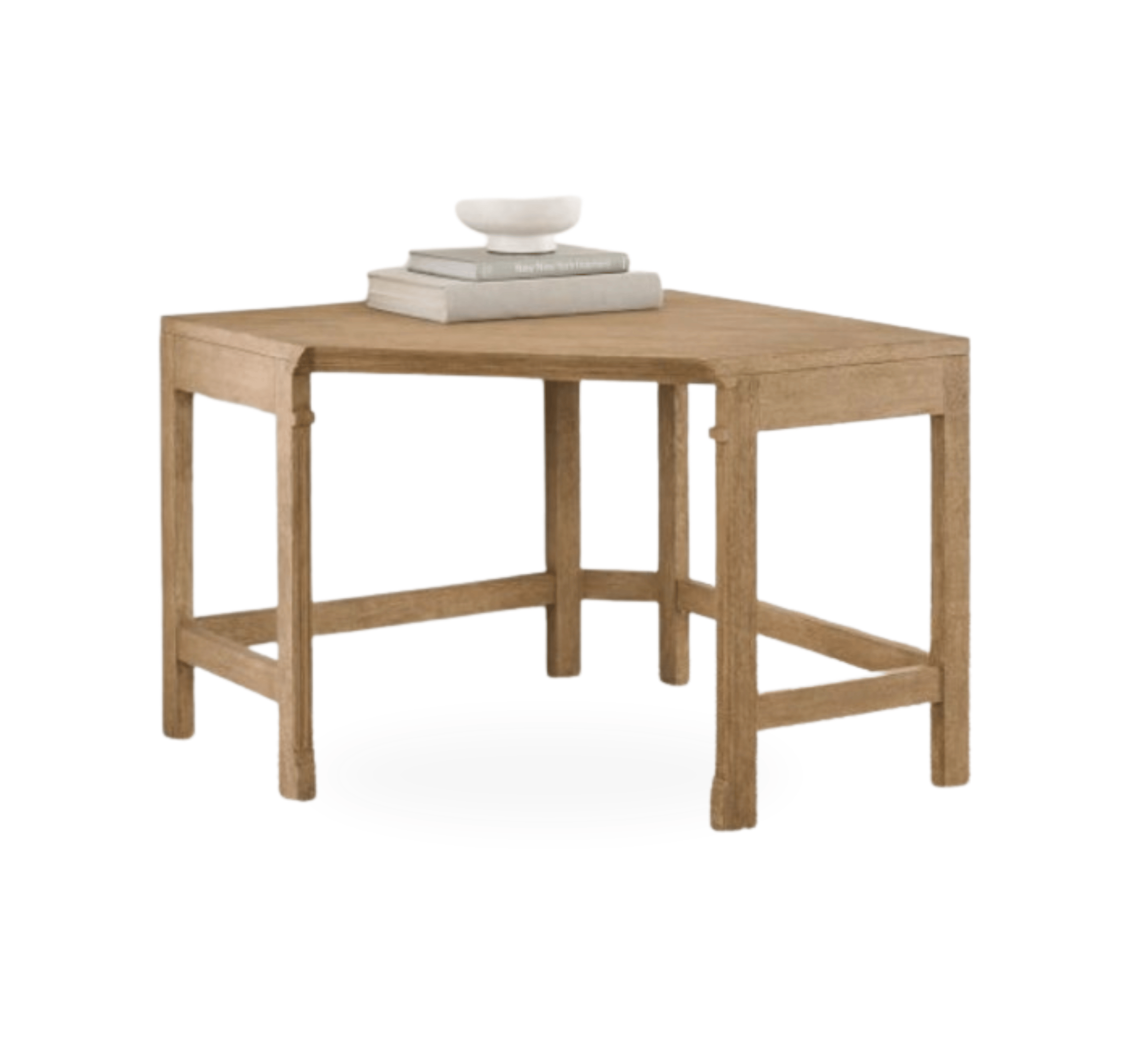 Gharaana Office Desk Arc Wooden Workstation Desk