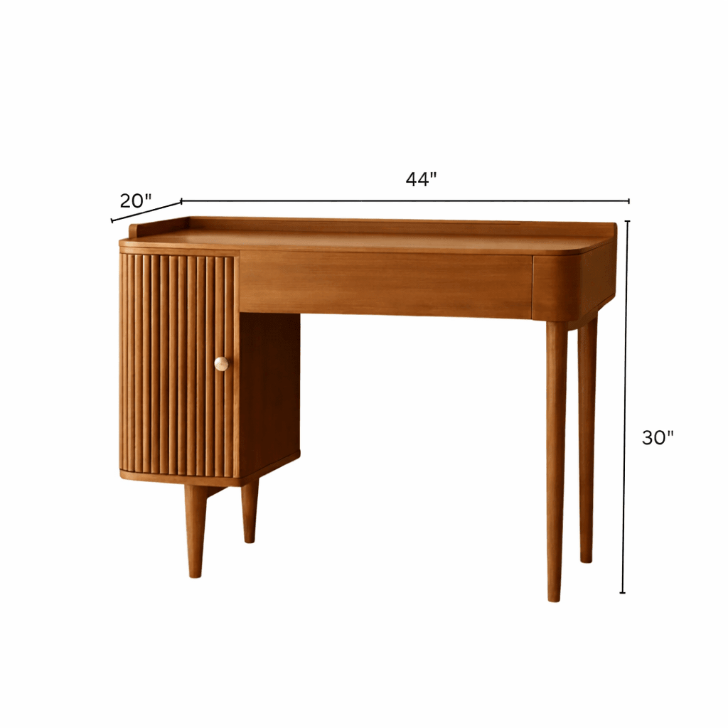 Daisy Wooden Desk - Office Desk - Gharaana