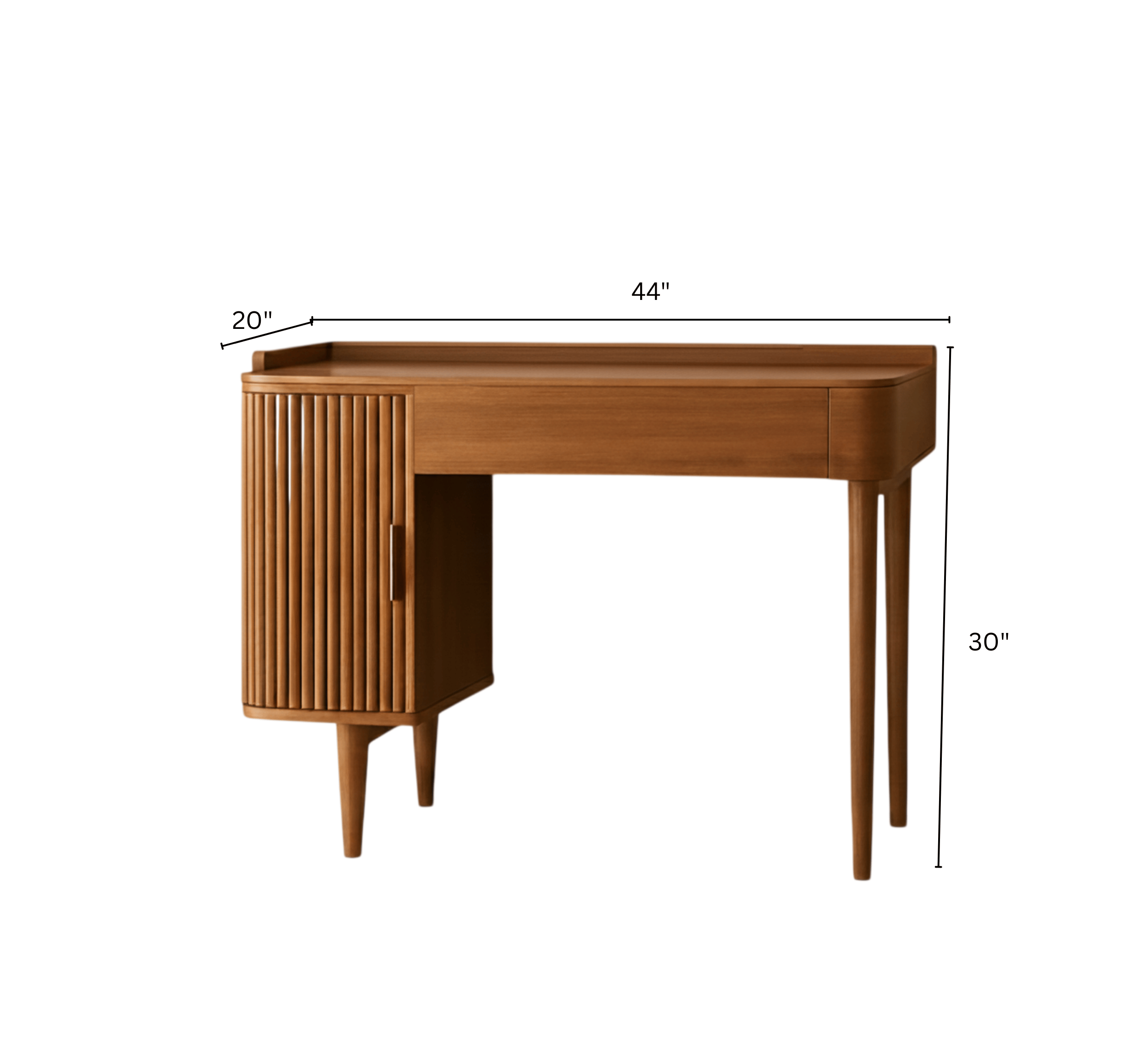 Gharaana Office Desk Daisy Wooden Office Desk