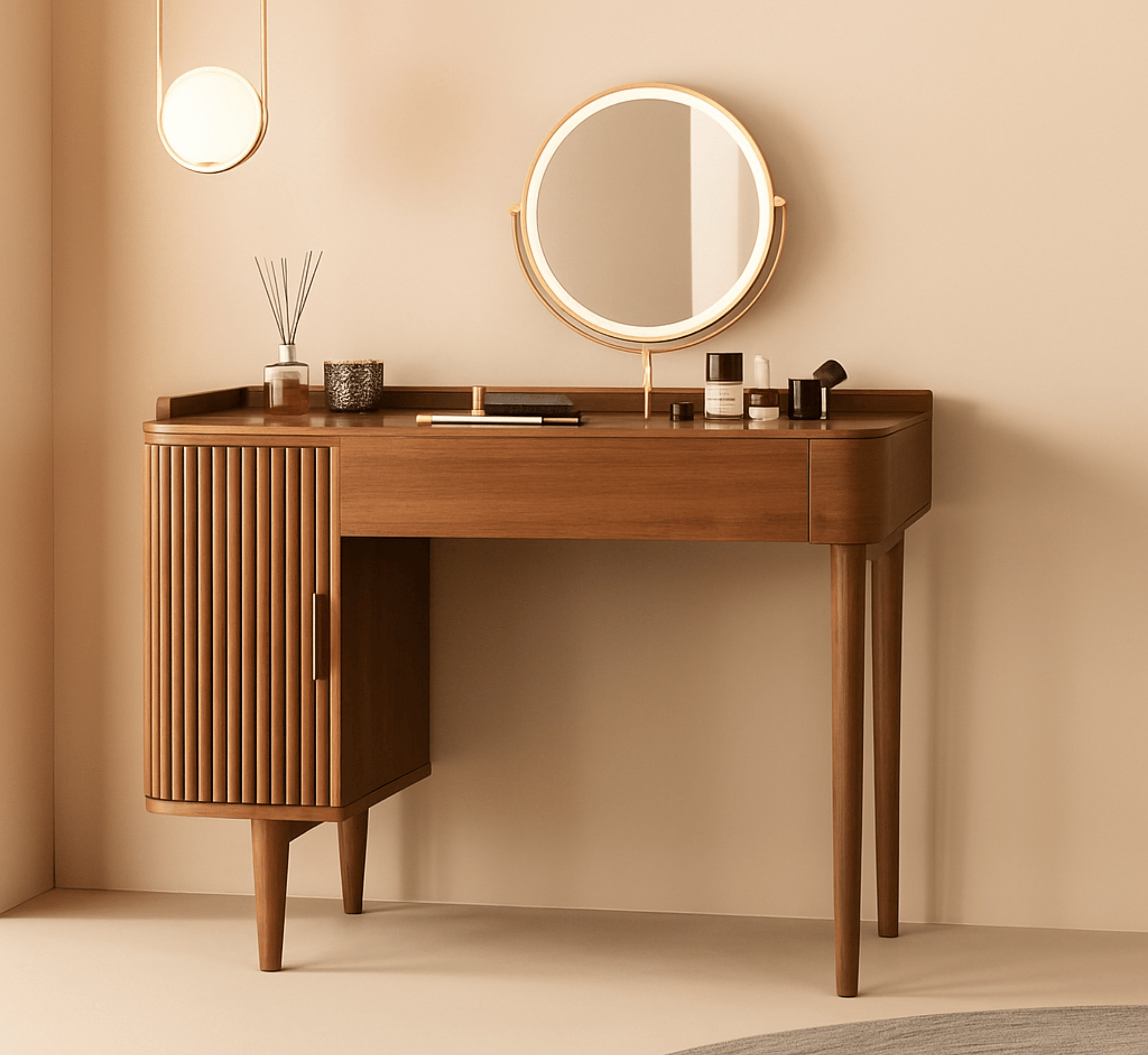 Gharaana Office Desk Daisy Wooden Office Desk