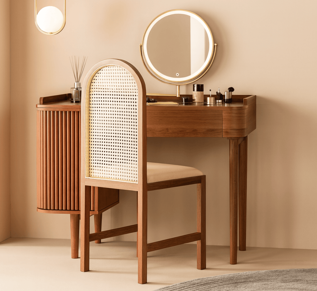 Gharaana Office Desk Daisy Wooden Office Desk