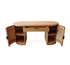 Gharaana Office Desk Knot Wooden Office Desk