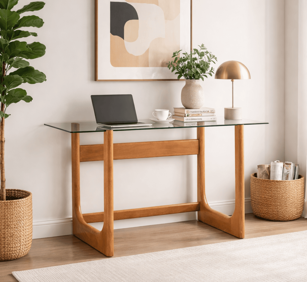 Gharaana Office Desk Loom Wooden Office Desk