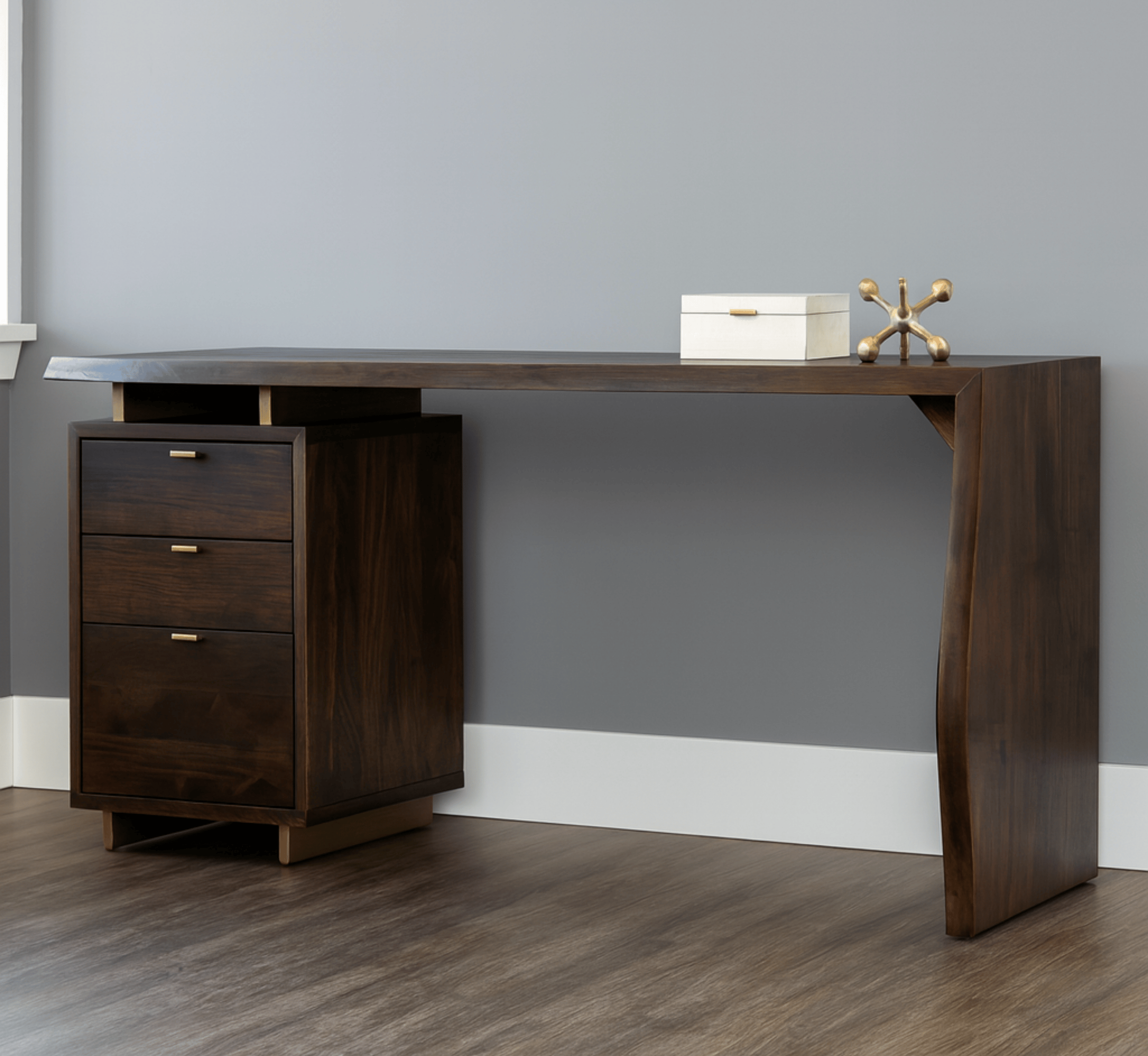 Gharaana Office Desk Nook Wooden Office Desk