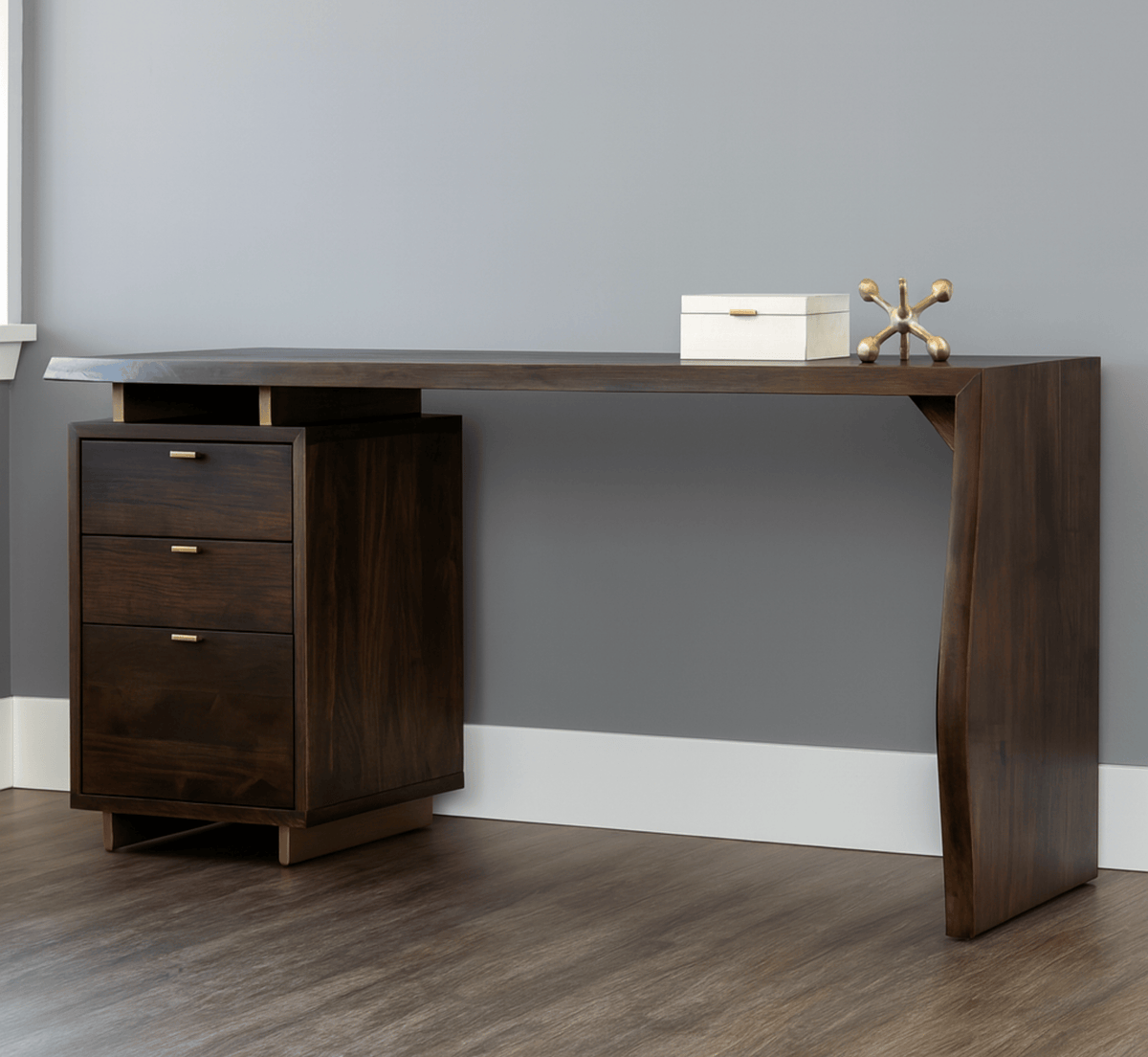 Gharaana Office Desk Nook Wooden Office Desk