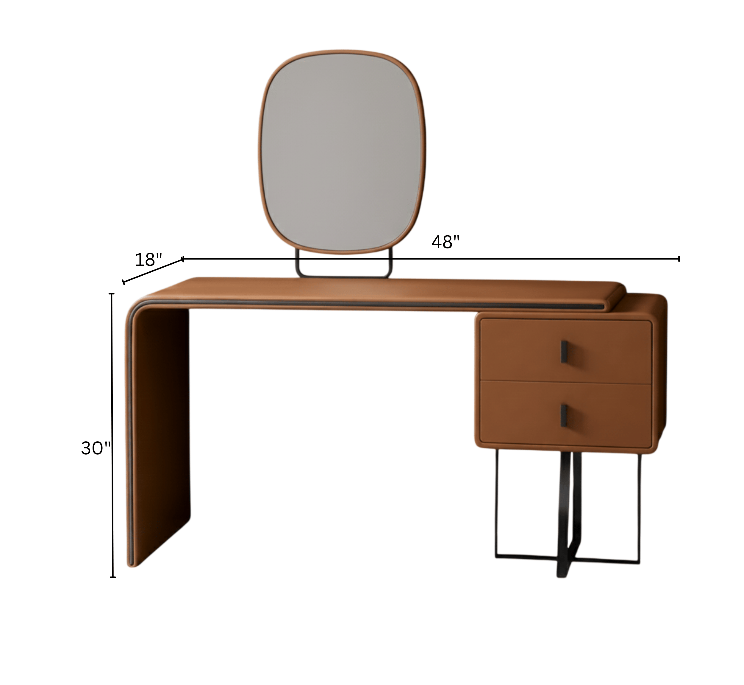 Gharaana Office Desk Sia Wooden Office Desk