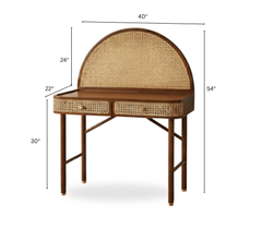 Gharaana Office Desk Vyut Wooden Office Desk