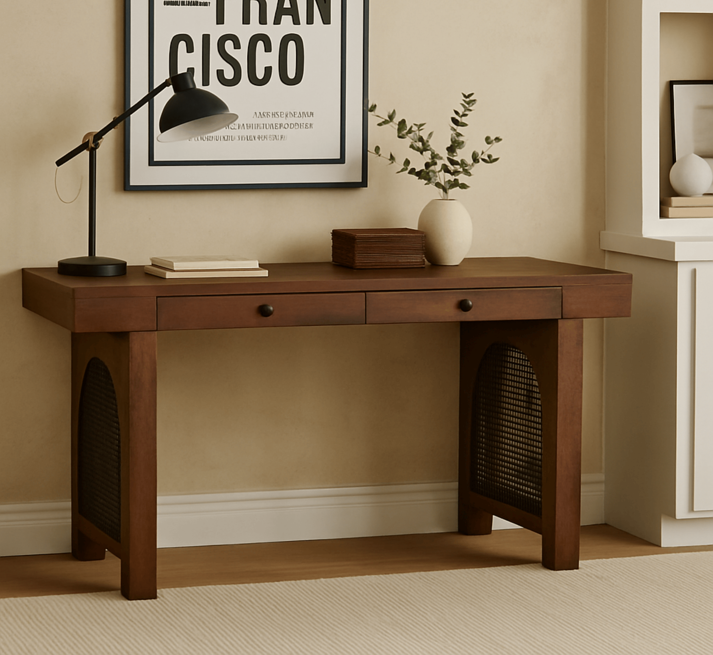 Gharaana Office Desk Wooden Office Desk