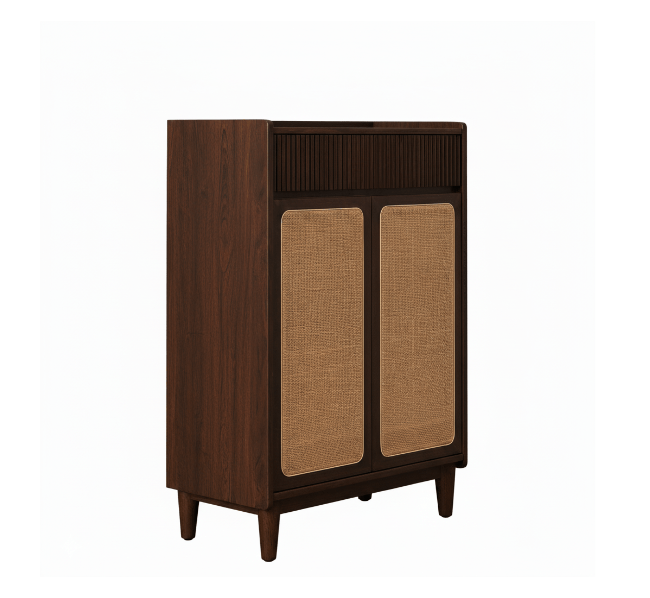 Gharaana Shoe Racks Helen Wooden Full Size Shoe Cabinet