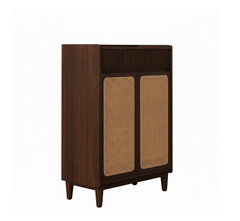 Gharaana Shoe Racks Helen Wooden Full Size Shoe Cabinet