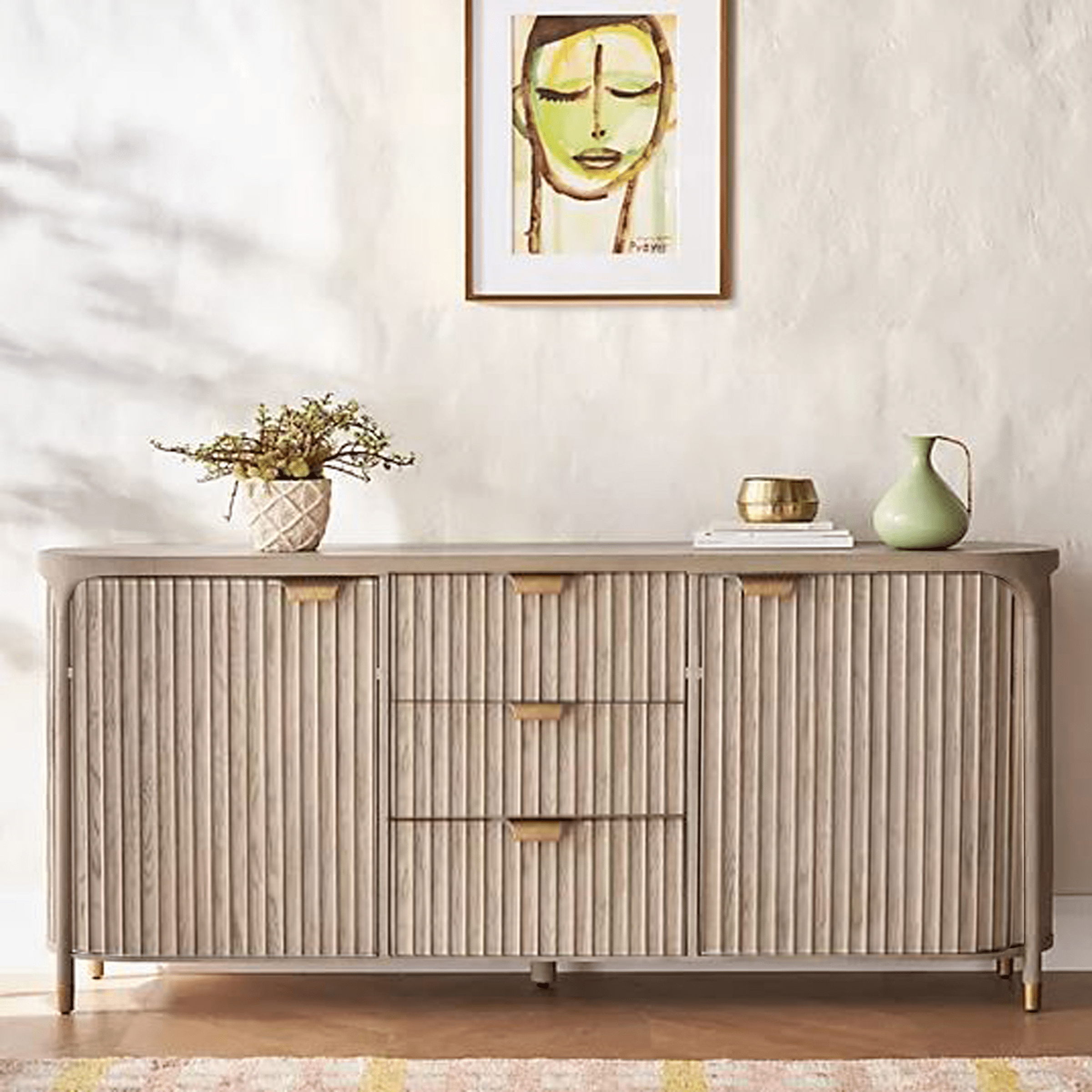 Gharaana Sideboards Alchemy Wooden 54" Sideboard
