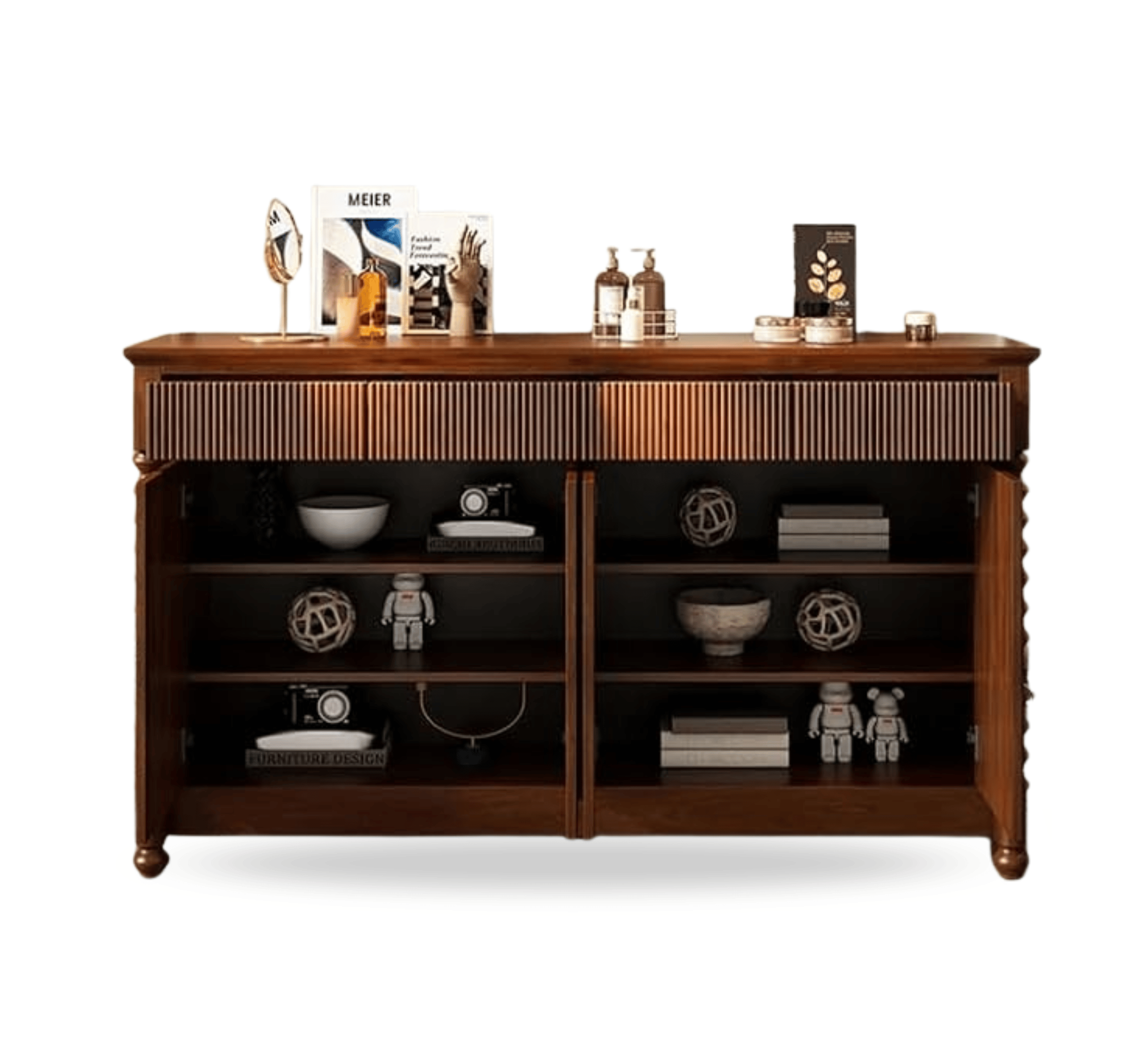Gharaana Sideboards Kanak Wooden 62" Sideboard