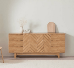 Gharaana Sideboards Vesnity Wooden 70" Sideboard