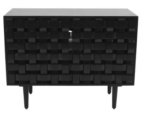 Gharaana Sideboards Woven Wooden 40" Sideboard