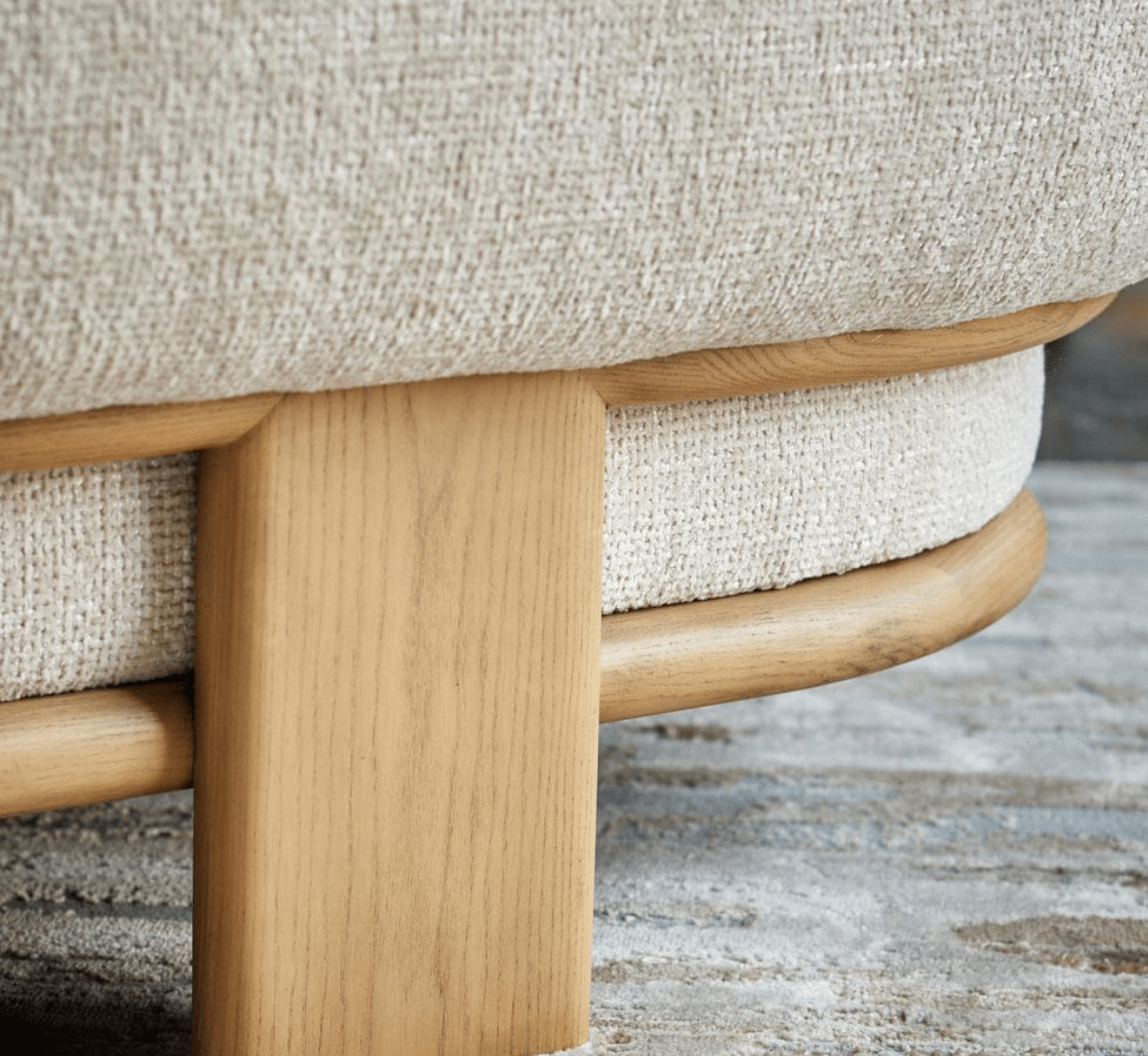 Gharaana Sofas Forum Custom Wooden Upholstered Sofa