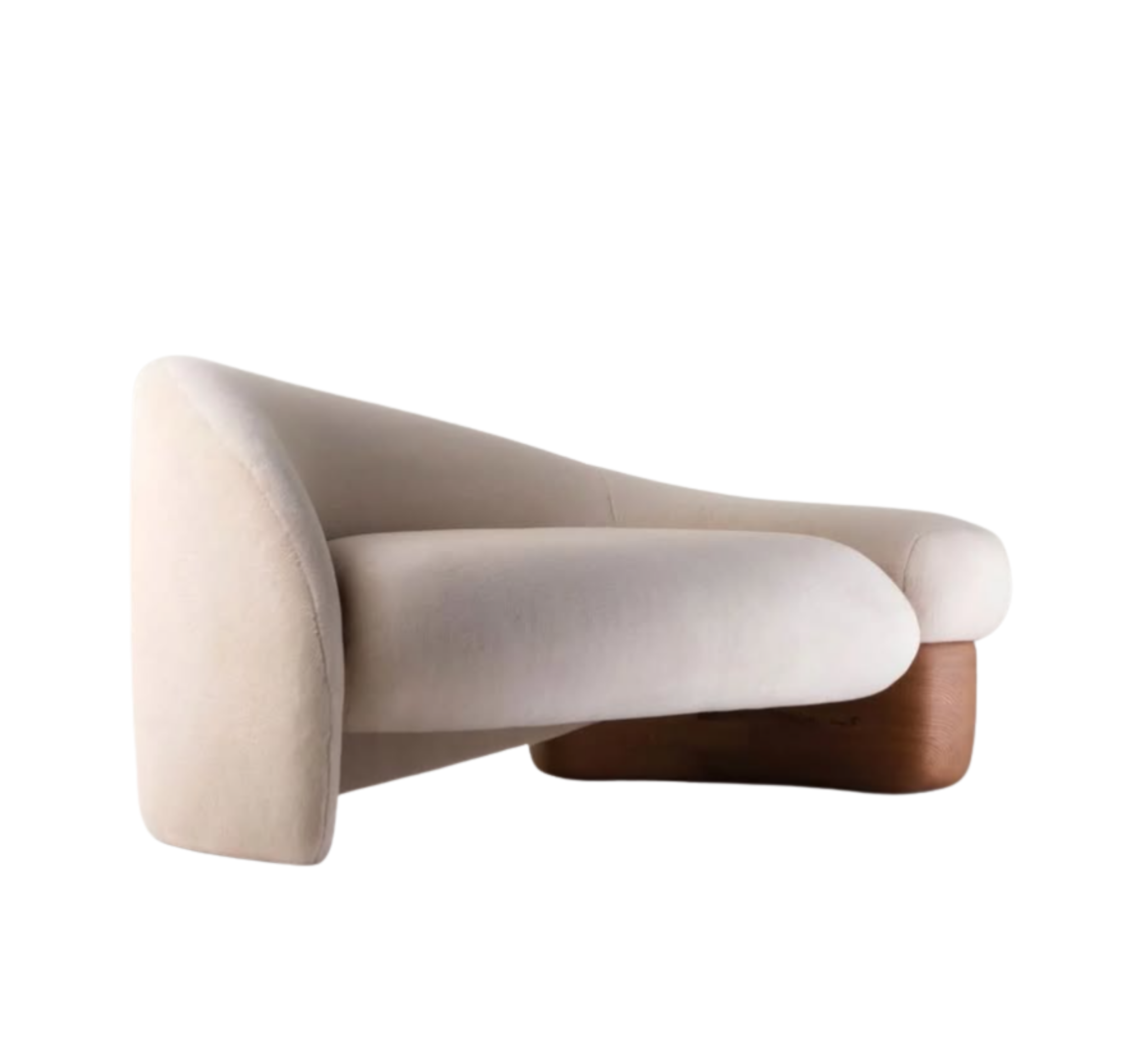 Gharaana Sofas Karma Custom Wooden Upholstered Sofa