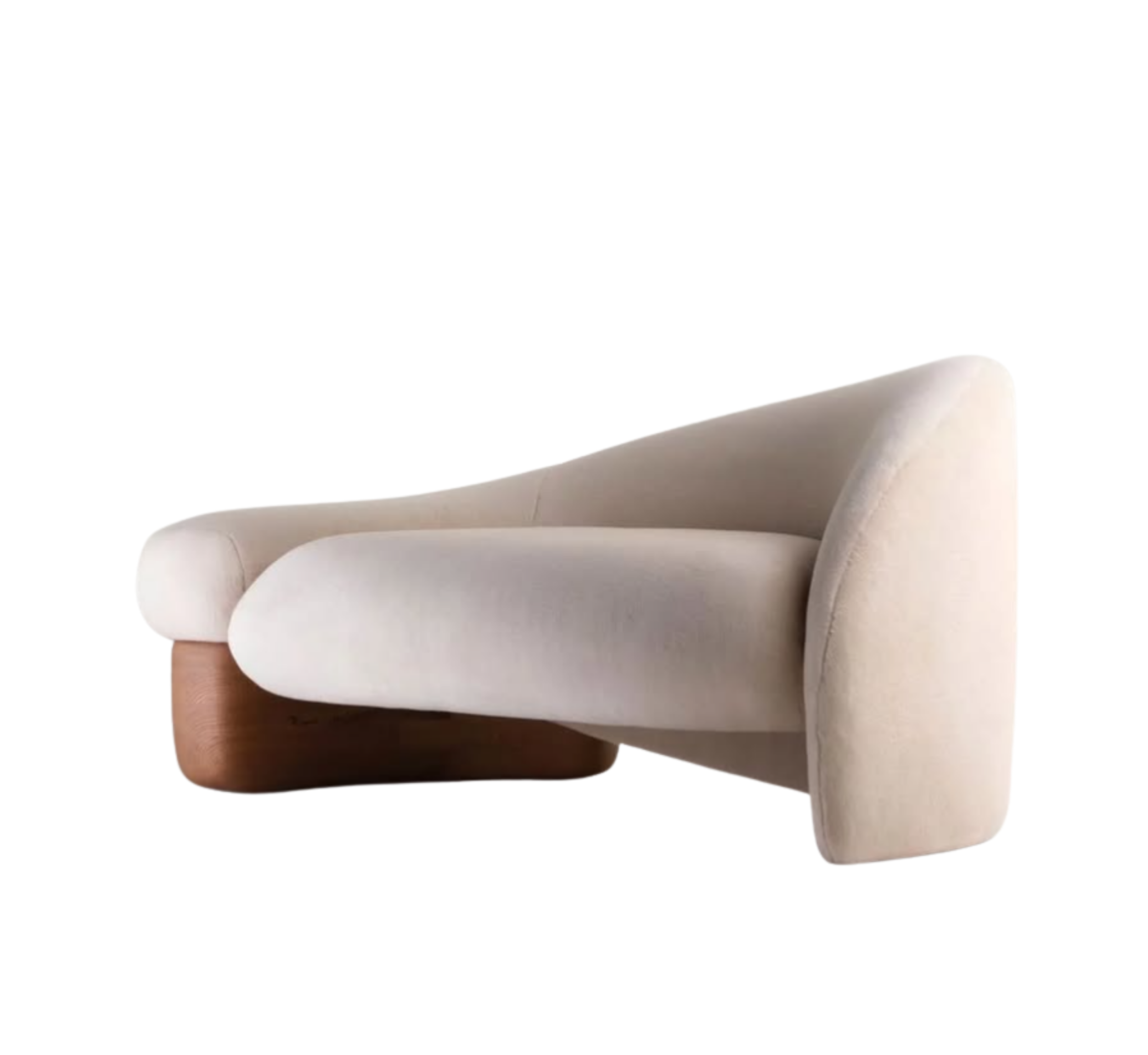 Gharaana Sofas Karma Custom Wooden Upholstered Sofa